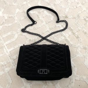 Rebecca Minkoff Velvet Black Purse